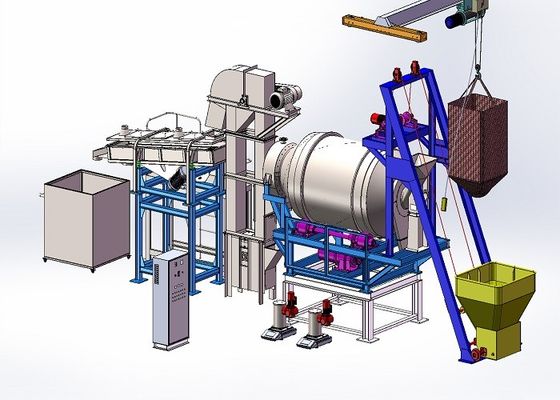 Automatic Washing Powder Mixing Machine Stainless Steel 304/316L Material